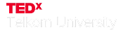 TEDxTelkom University logo